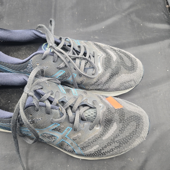 ASICS Black and Blue Running‎ Shoes main image 7